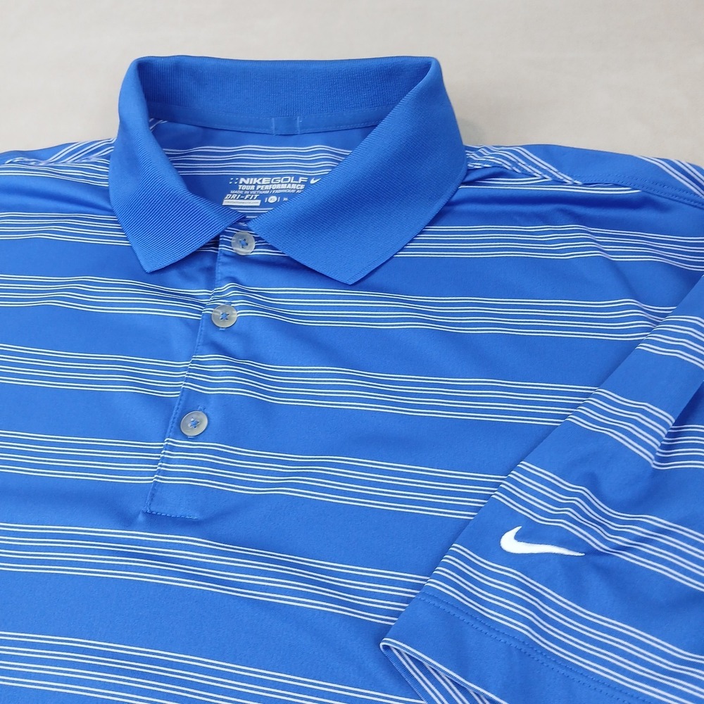 Nike Golf Tour Performance XL Mens Polo Shirt Dri Fit‎ 24x30 Older Boxy